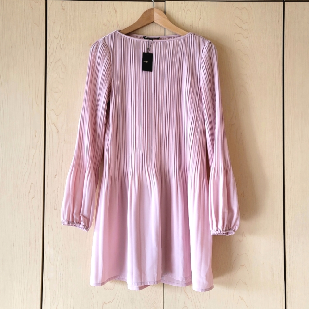 NWT Maje Pleated Shift Dress - Maje size 2 (US M)